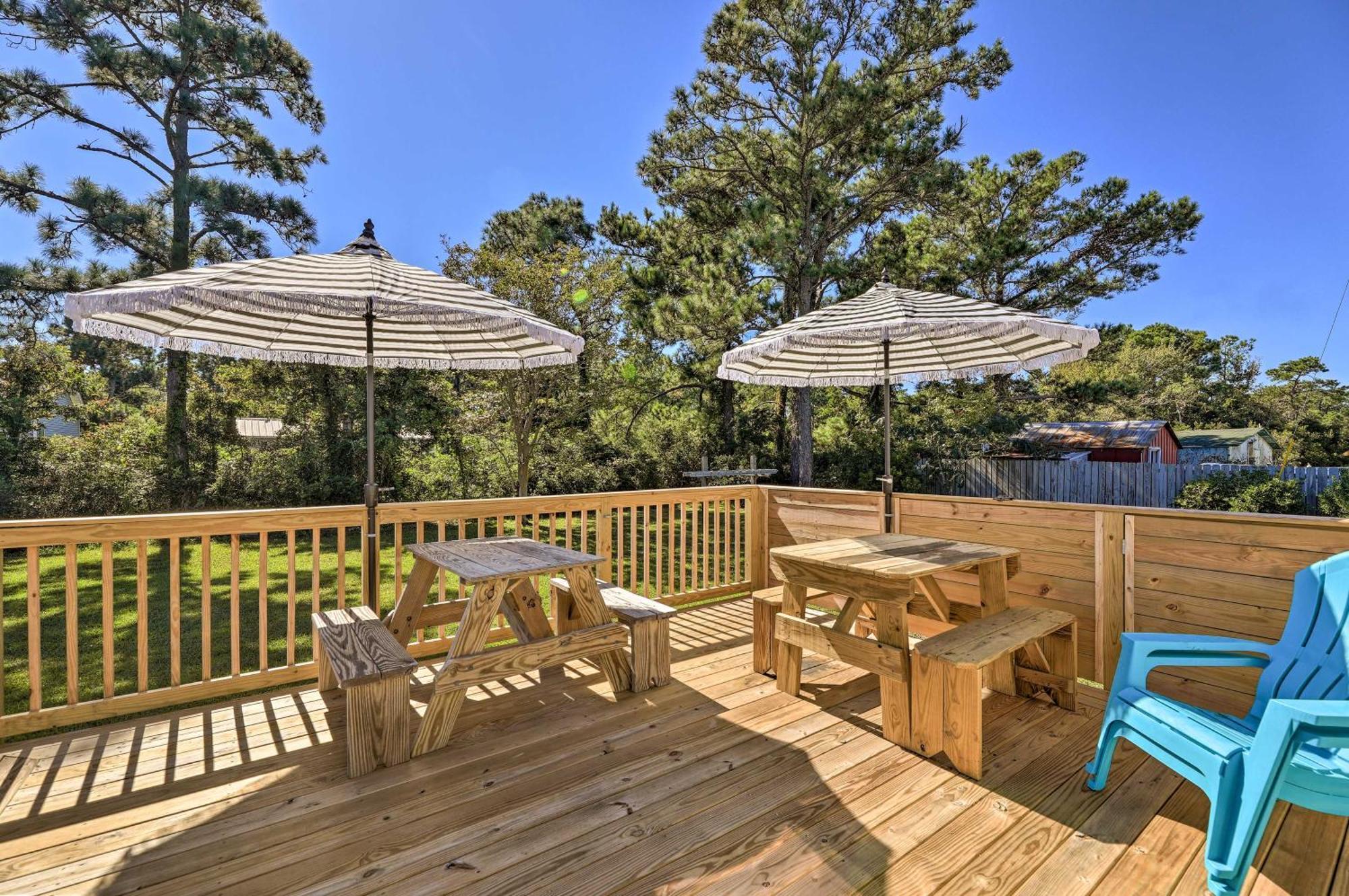 The Willowberry House With Deck And Grill! Harkers Island Eksteriør billede