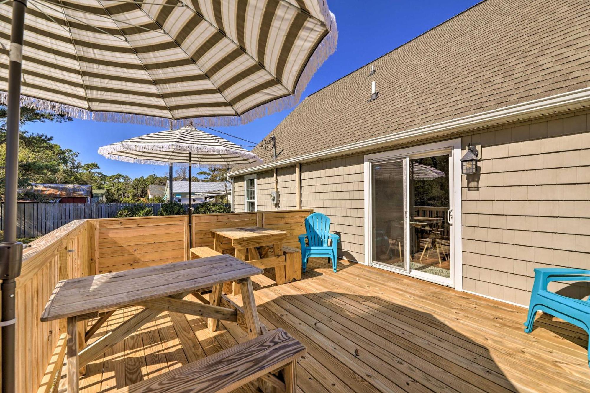 The Willowberry House With Deck And Grill! Harkers Island Eksteriør billede